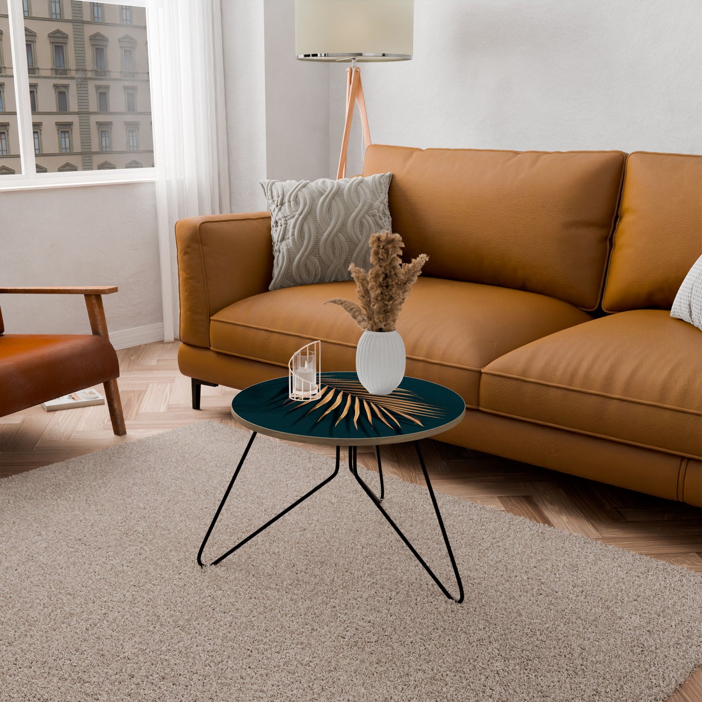 GOLDEN PALM WHISPERS Coffee Table