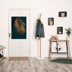 GOLDEN PALM WHISPERS Poster Vertical Autocolante