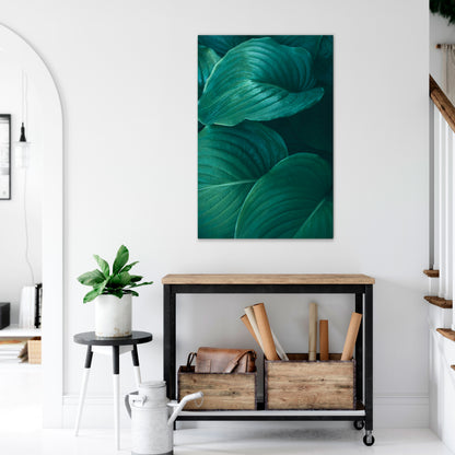 SUBTLE BOTANICAL HUES Quadro em tela vertical