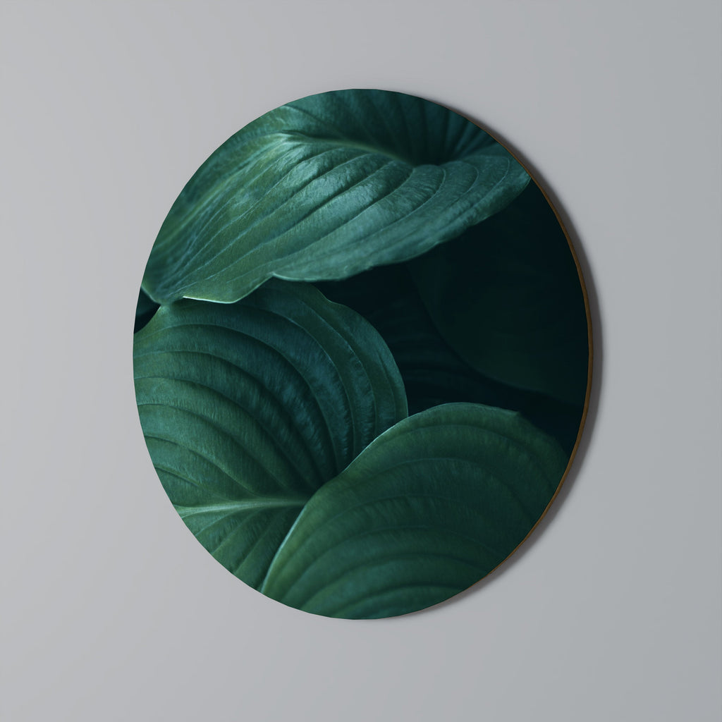SUBTLE BOTANICAL HUES Quadro Redondo Decorativo
