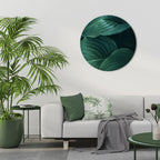 SUBTLE BOTANICAL HUES Quadro Redondo Decorativo