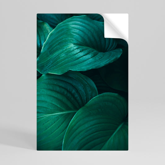 SUBTLE BOTANICAL HUES Póster Autocolante Vertical