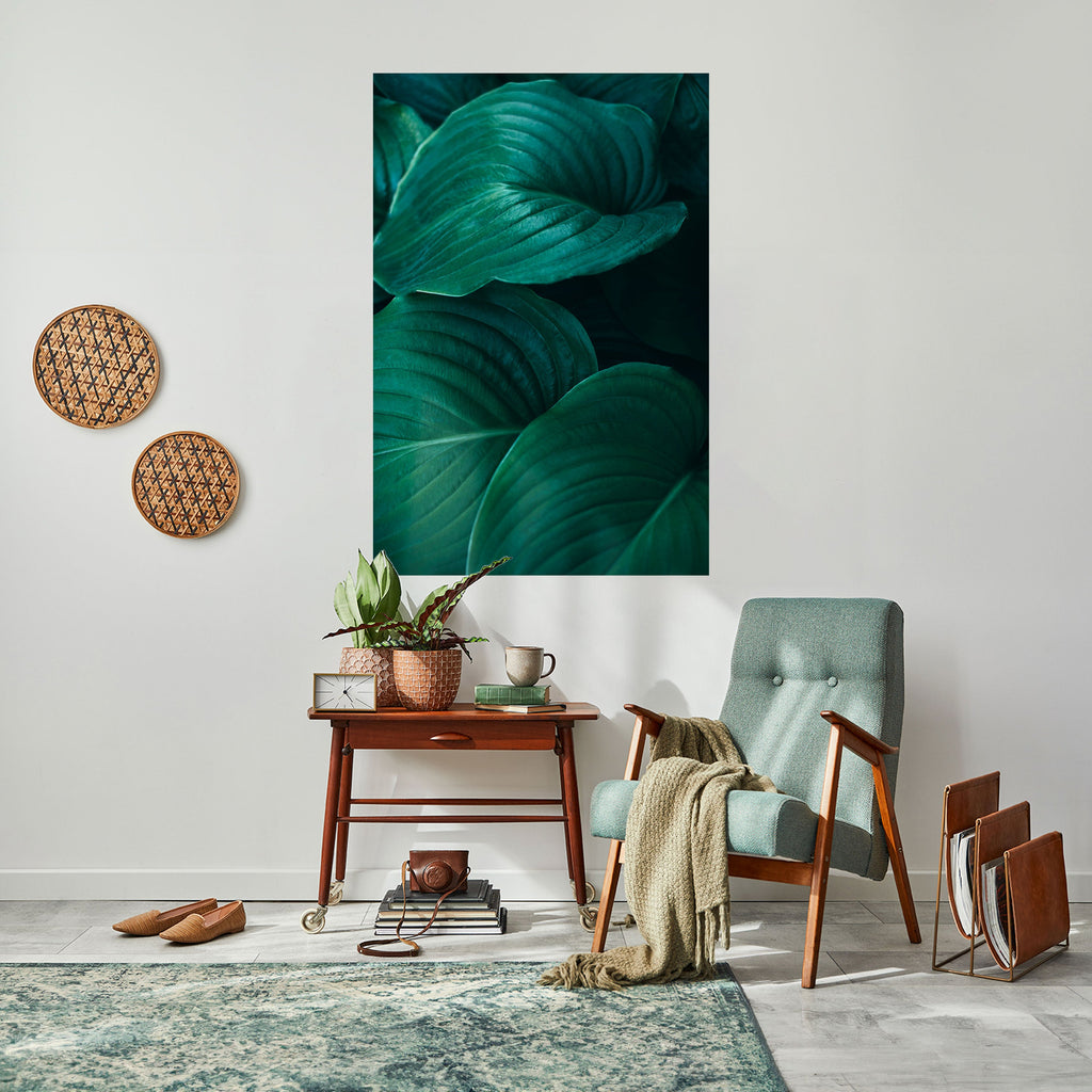 SUBTLE BOTANICAL HUES Peel and Stick Vertical Poster
