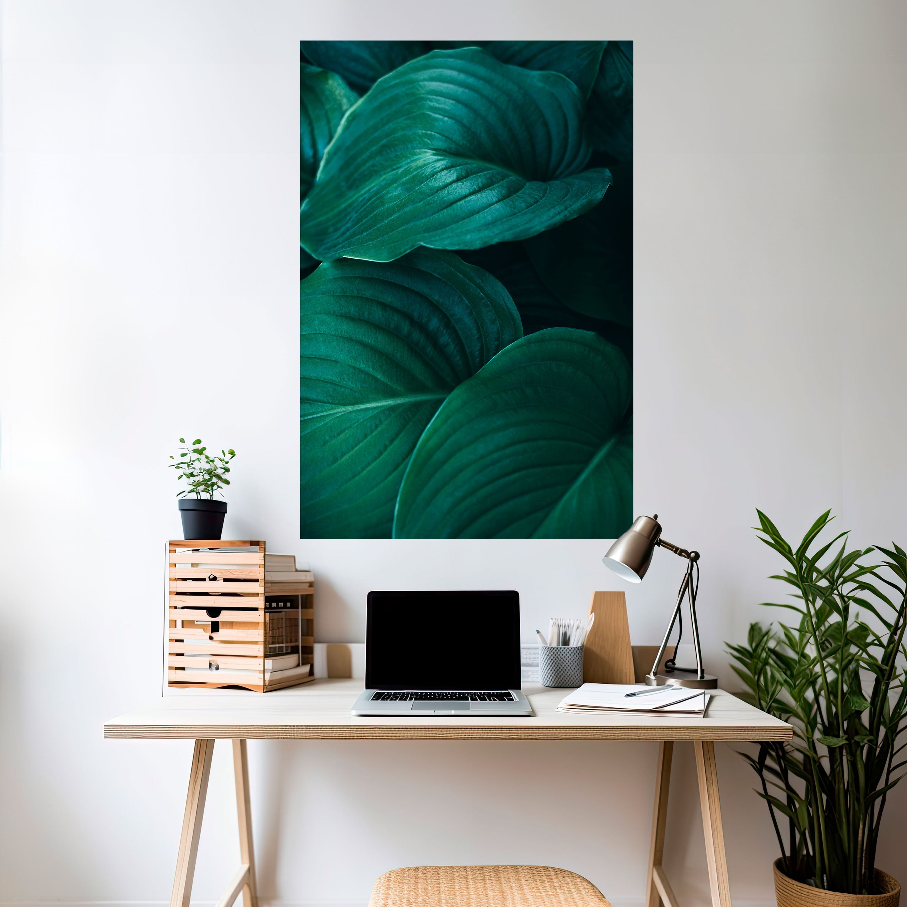 SUBTLE BOTANICAL HUES Peel and Stick Vertical Poster
