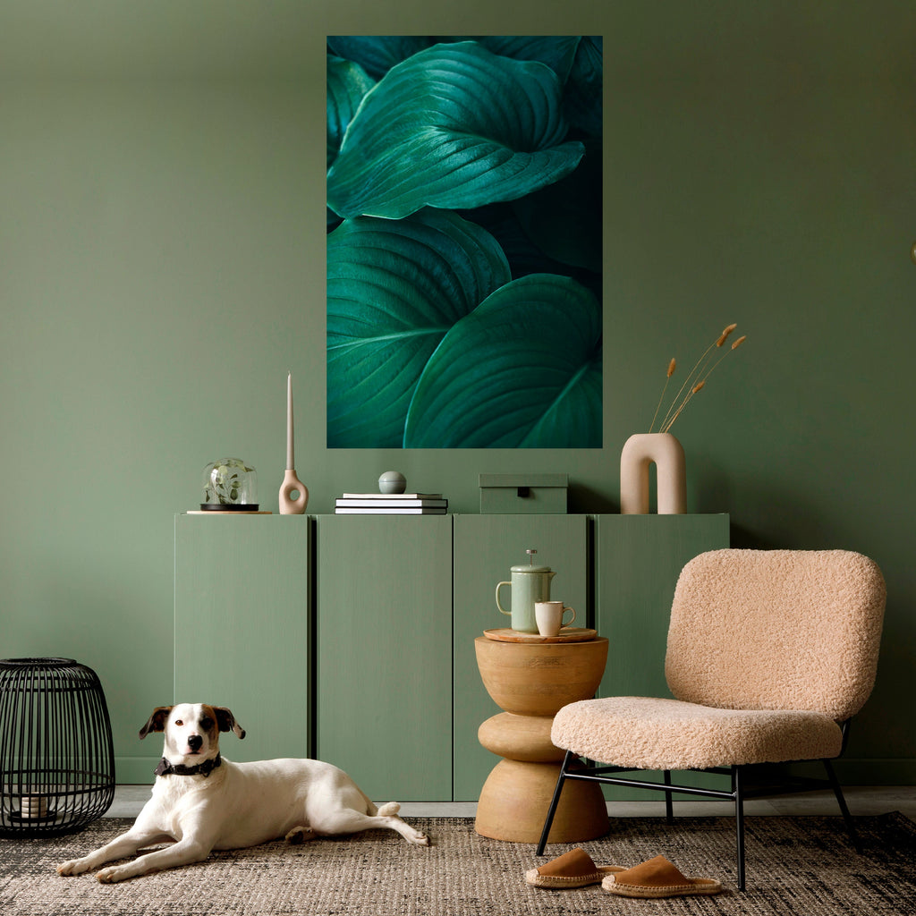 SUBTLE BOTANICAL HUES Peel and Stick Vertical Poster