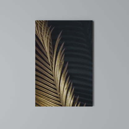 LUXE LEAF DANCE Quadro em tela vertical