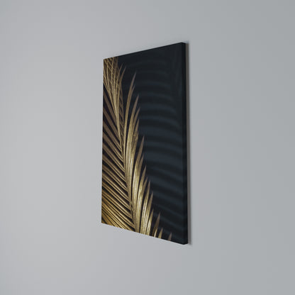 LUXE LEAF DANCE Quadro em tela vertical