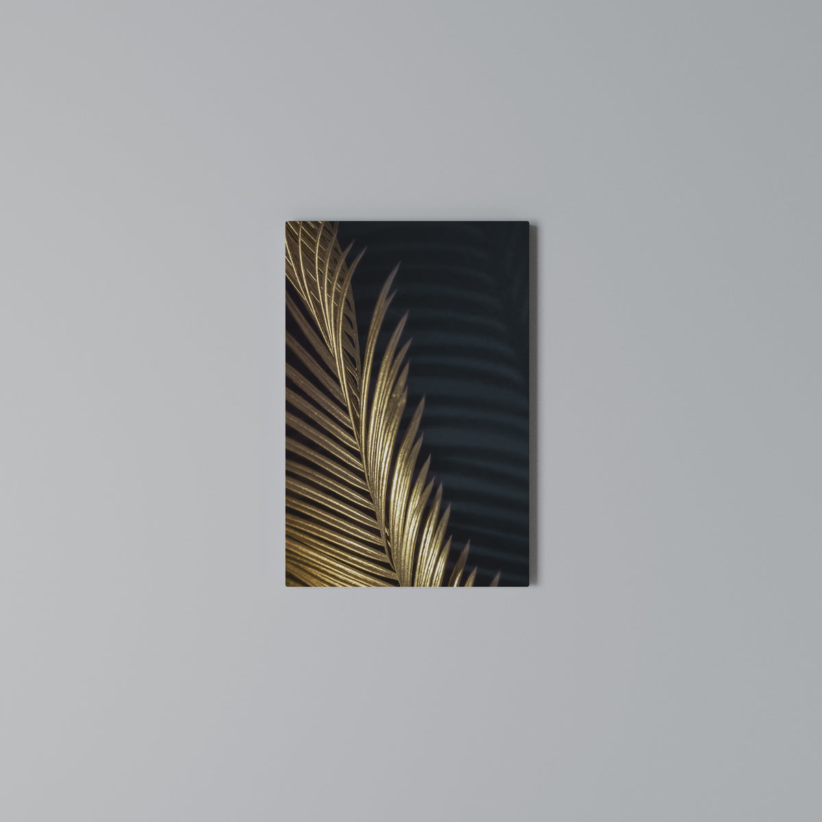 LUXE LEAF DANCE Quadro em tela vertical
