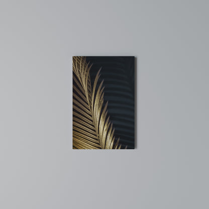 LUXE LEAF DANCE Quadro em tela vertical