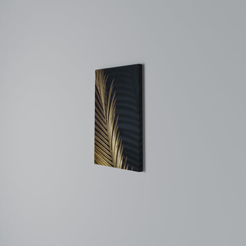 LUXE LEAF DANCE Quadro em tela vertical