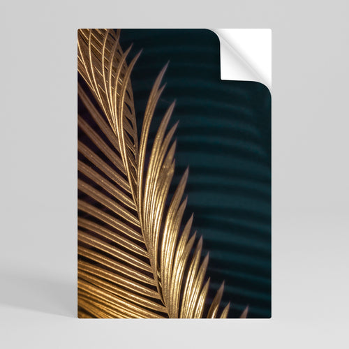 LUXE LEAF DANCE Póster Autocolante Vertical