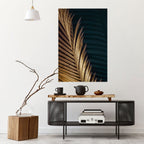 LUXE LEAF DANCE Peel and Stick Vertical Poster