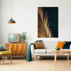 LUXE LEAF DANCE Peel and Stick Vertical Poster