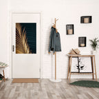 LUXE LEAF DANCE Peel and Stick Vertical Poster