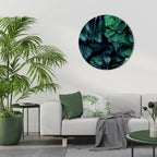 DEEP JUNGLE SERENADE Quadro Redondo Decorativo