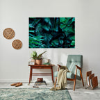 DEEP JUNGLE SERENADE Peel and Stick Horizontal Poster