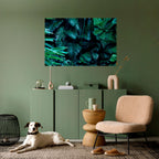 DEEP JUNGLE SERENADE Peel and Stick Horizontal Poster