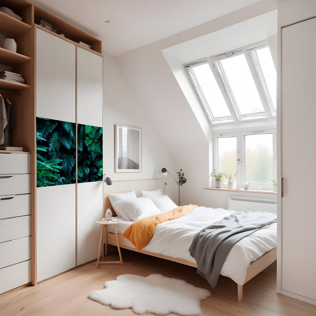 DEEP JUNGLE SERENADE Peel and Stick Horizontal Poster