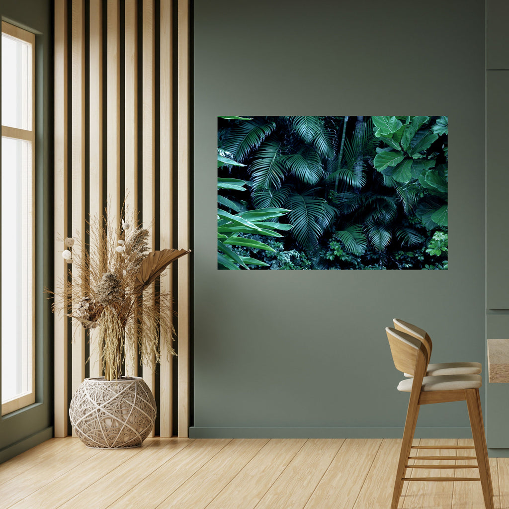 DEEP JUNGLE SERENADE Peel and Stick Horizontal Poster