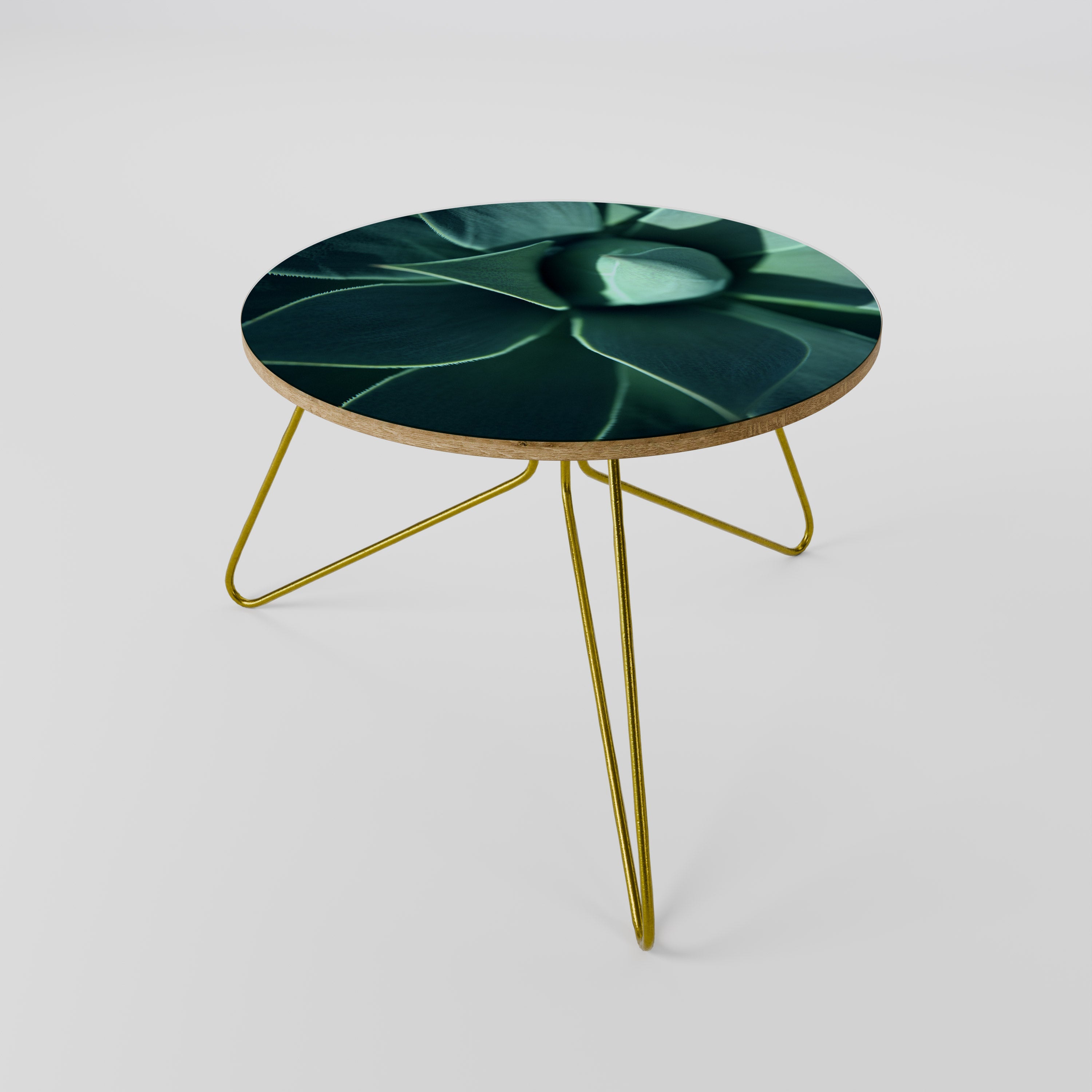 MYSTICAL GREEN WHORL Coffee Table 60