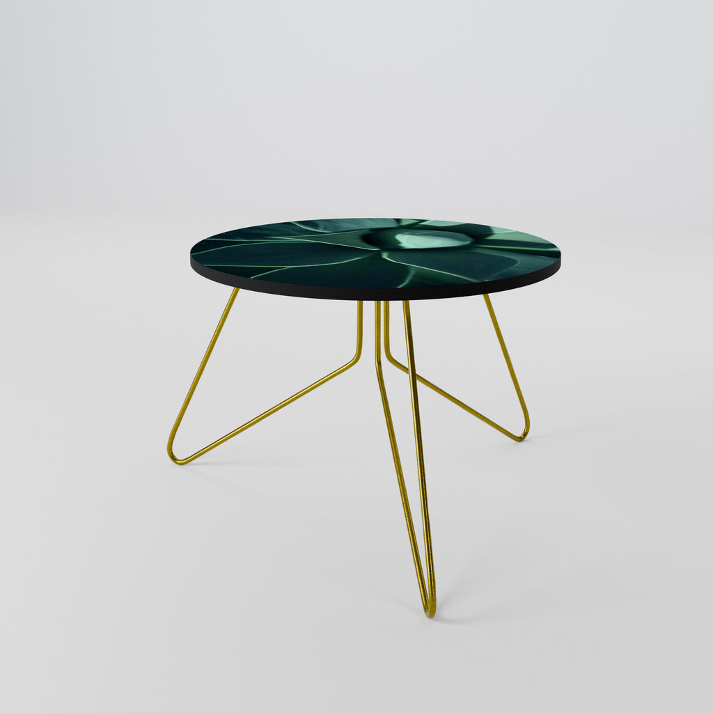 MYSTICAL GREEN WHORL Coffee Table 60