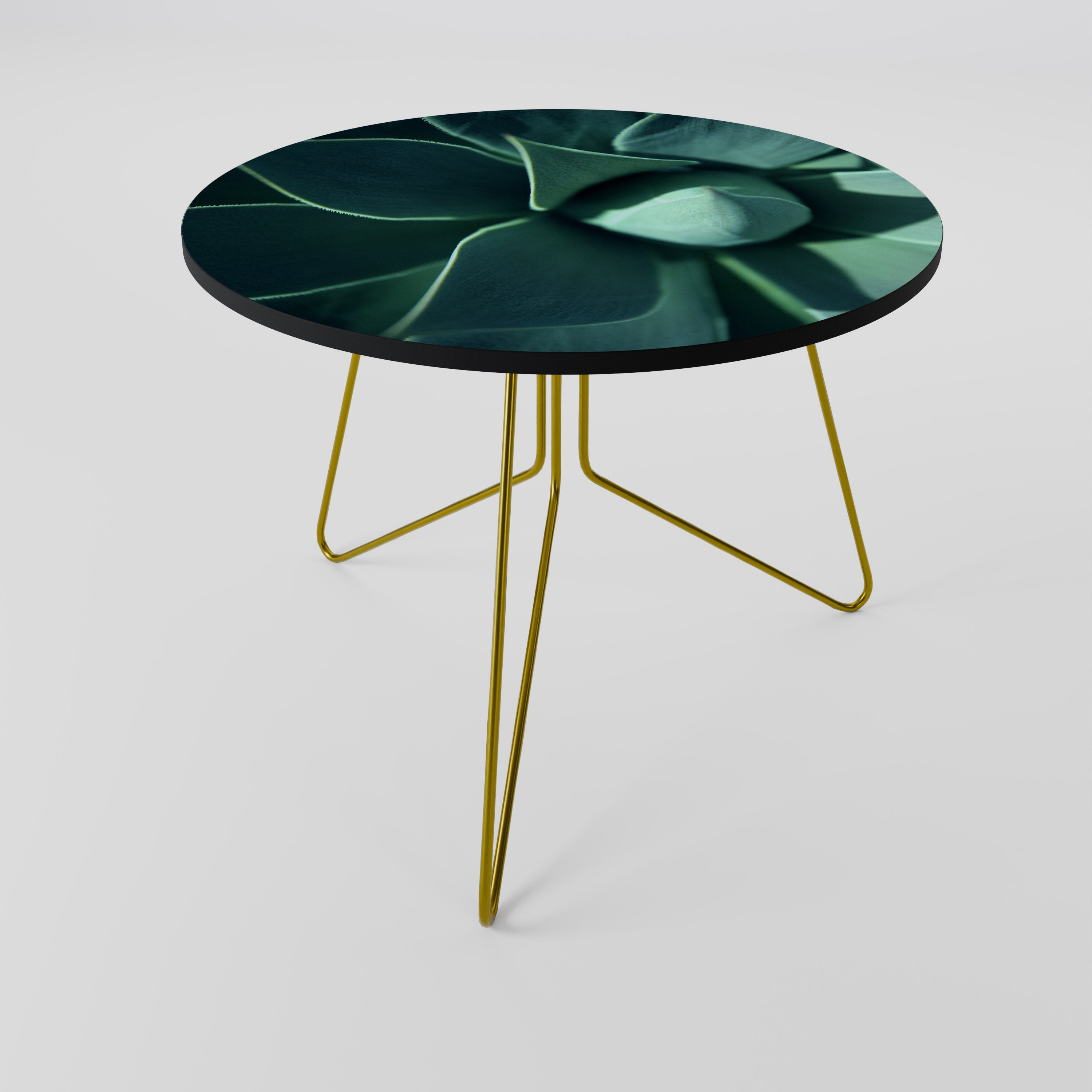 MYSTICAL GREEN WHORL Coffee Table 69
