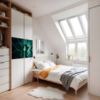 MYSTICAL GREEN WHORL Peel and Stick Horizontal Poster