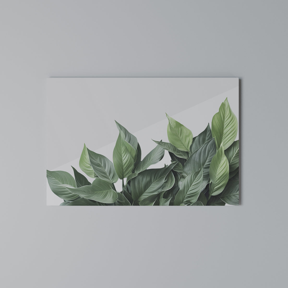 LUSH LEAFY WHIMSY Horizontal Canvas Print
