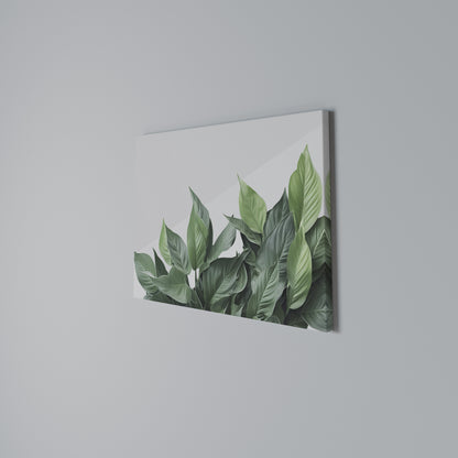 LUSH LEAFY WHIMSY Horizontal Canvas Print
