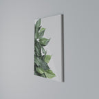 LUSH LEAFY WHIMSY Vertical Canvas Print
