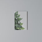 LUSH LEAFY WHIMSY Vertical Canvas Print