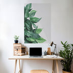 LUSH LEAFY WHIMSY Peel and Stick Vertical Poster