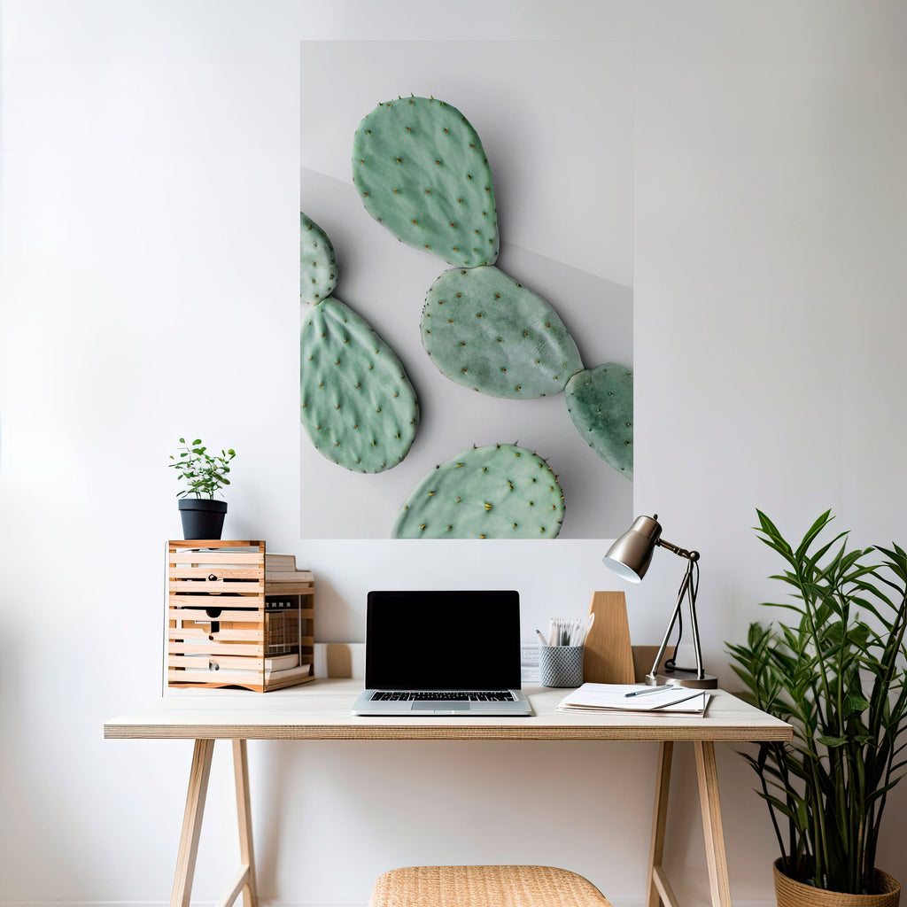 CACTUS DREAMSCAPE Peel and Stick Vertical Poster