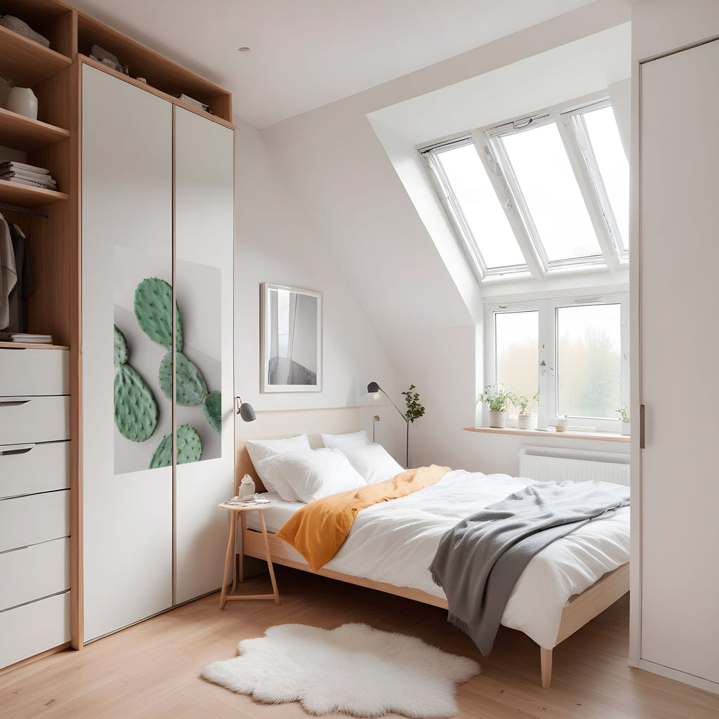 CACTUS DREAMSCAPE Peel and Stick Vertical Poster