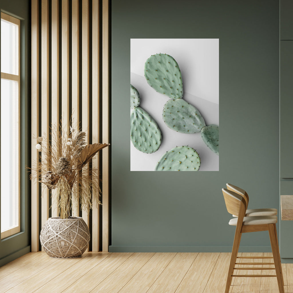 CACTUS DREAMSCAPE Peel and Stick Vertical Poster