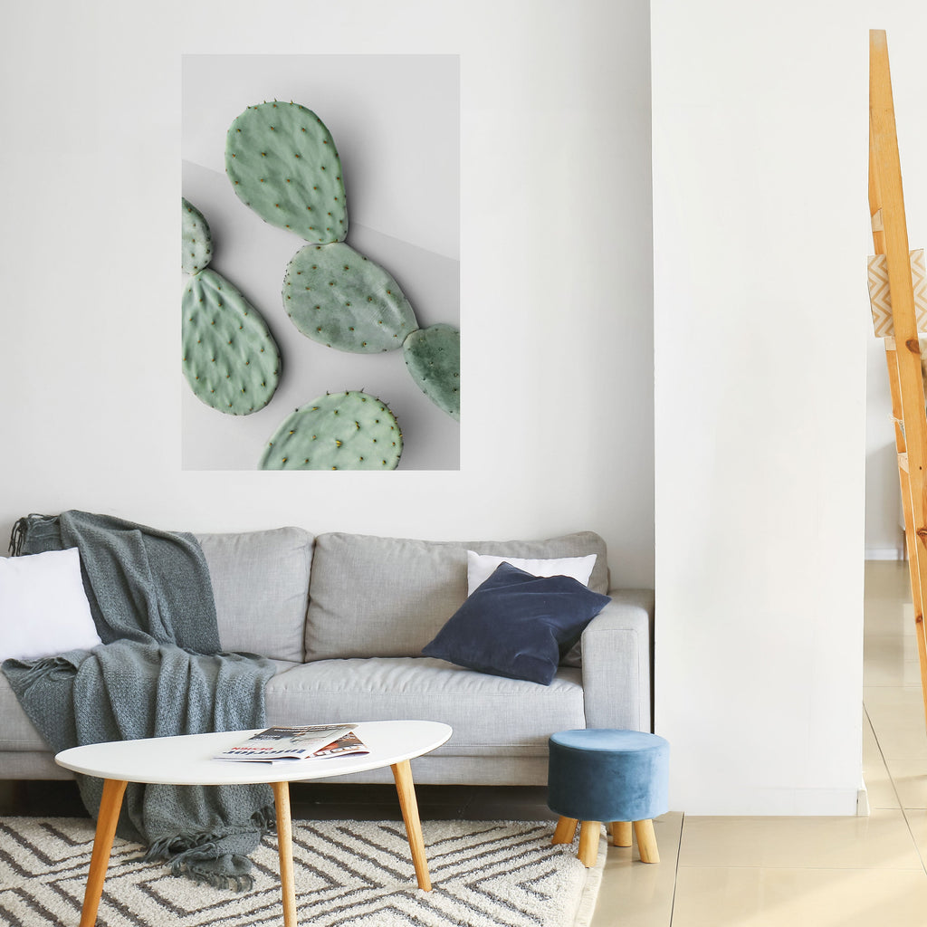 CACTUS DREAMSCAPE Peel and Stick Vertical Poster