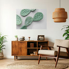 CACTUS DREAMSCAPE Peel and Stick Horizontal Poster