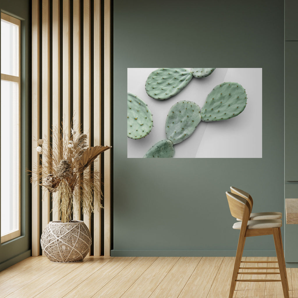 CACTUS DREAMSCAPE Peel and Stick Horizontal Poster