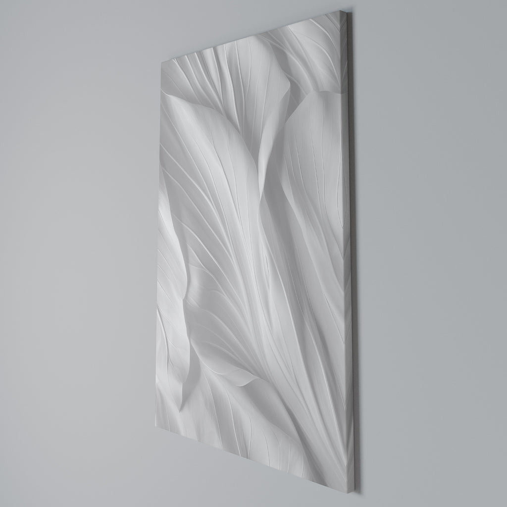 SILKEN SERENITY Vertical Canvas Print