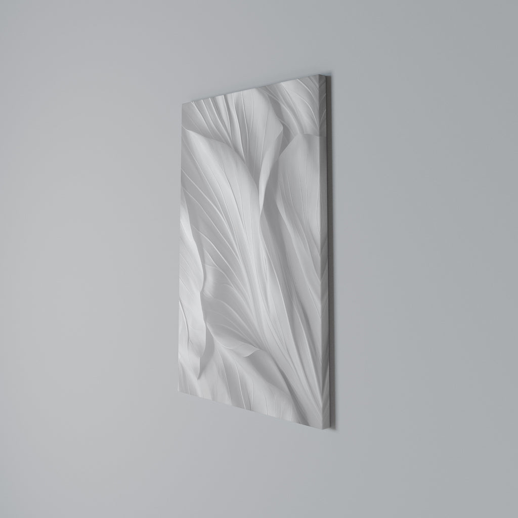 SILKEN SERENITY Vertical Canvas Print