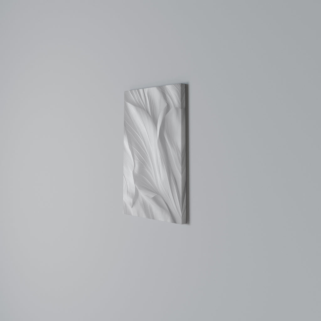 SILKEN SERENITY Vertical Canvas Print