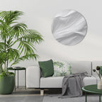 SILKEN SERENITY Quadro Redondo Decorativo