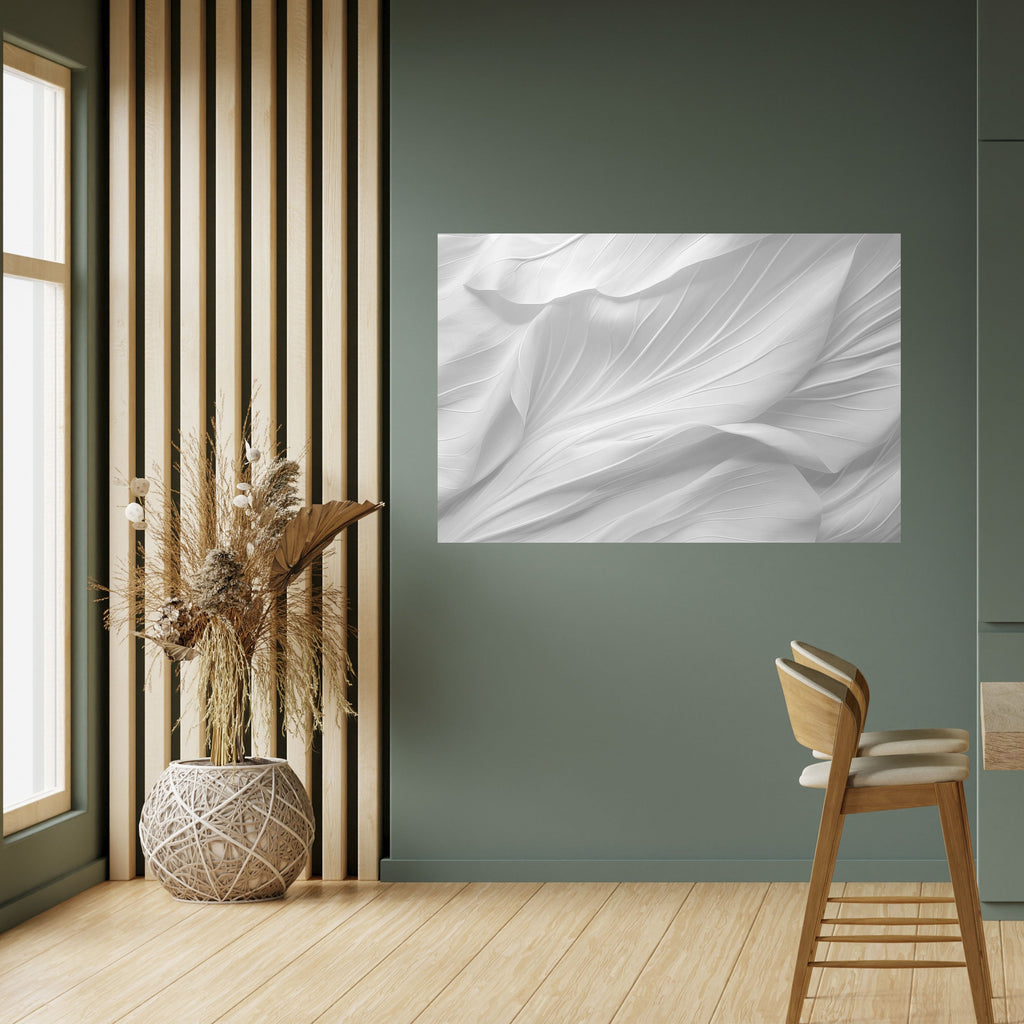 SILKEN SERENITY Peel and Stick Horizontal Poster