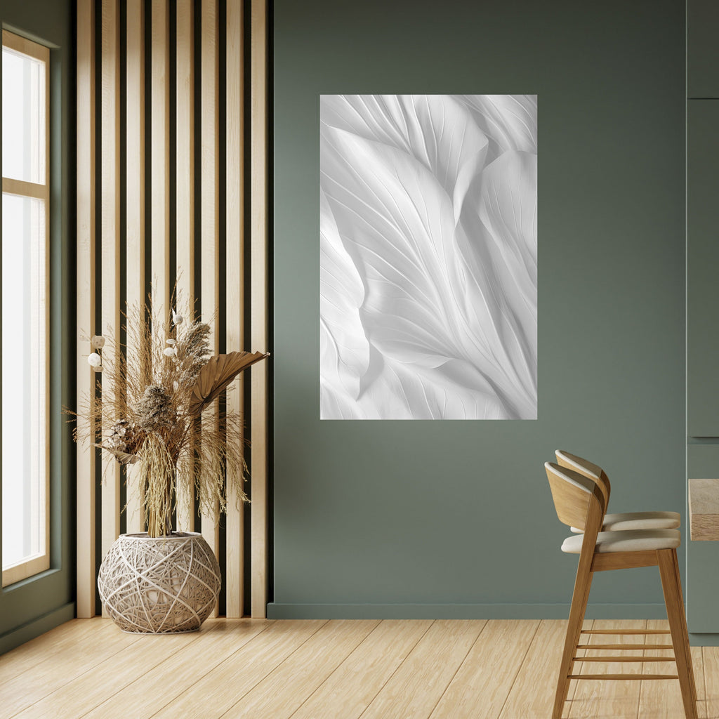 SILKEN SERENITY Peel and Stick Vertical Poster
