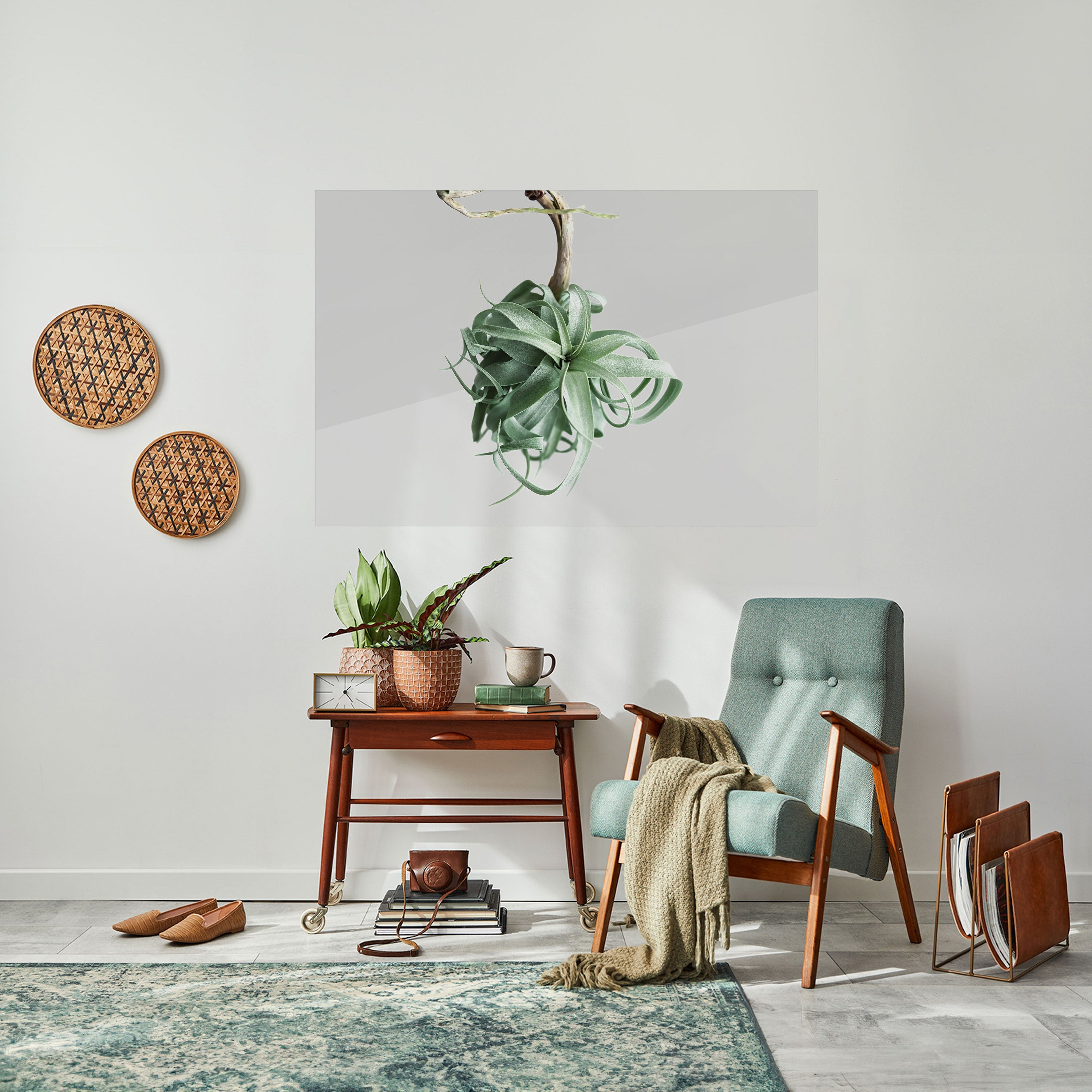 TANGLE OF NATURE Peel and Stick Horizontal Poster