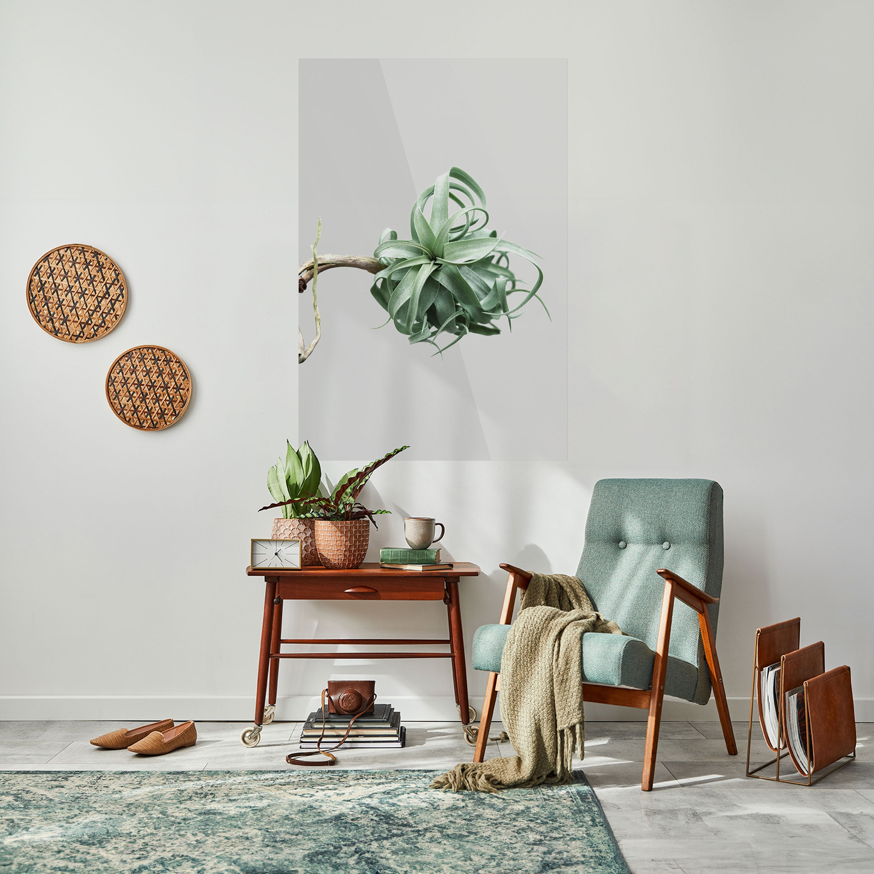 TANGLE OF NATURE Peel and Stick Vertical Poster