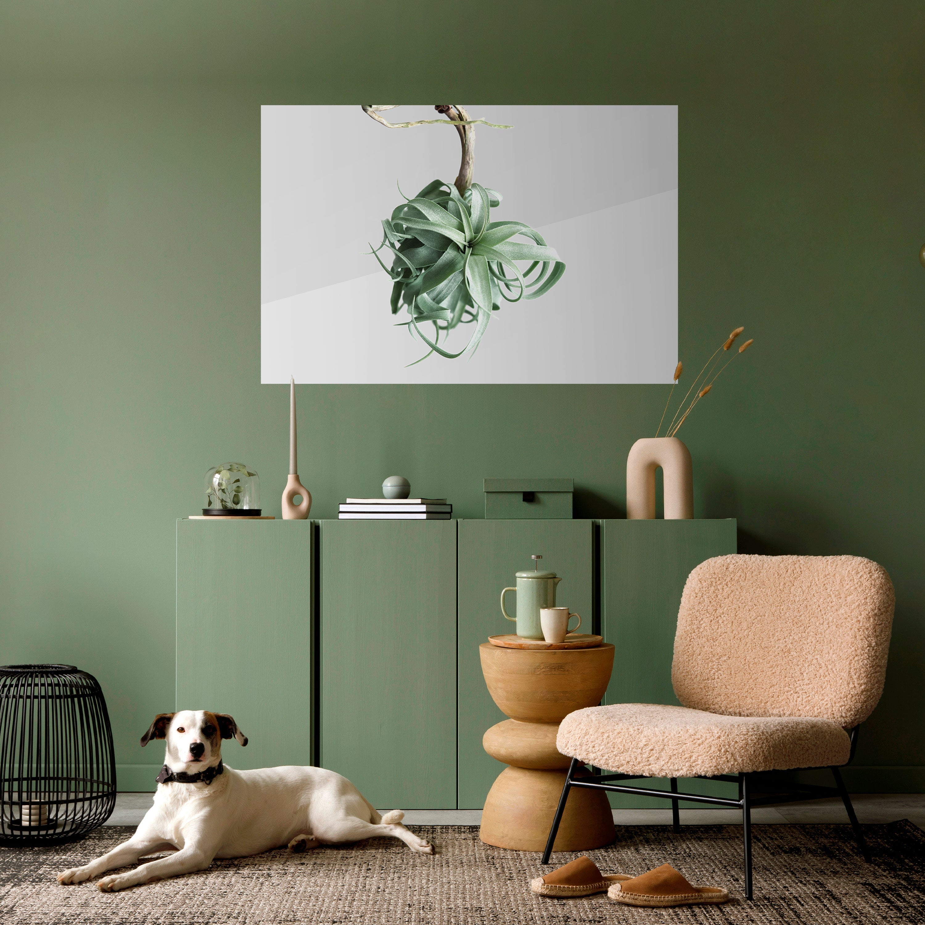 TANGLE OF NATURE Peel and Stick Horizontal Poster