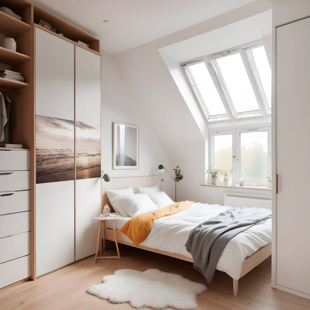 WHISPERS OF THE OCEAN Peel and Stick Horizontal Poster