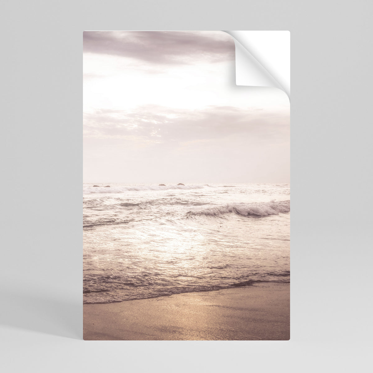 WHISPERS OF THE OCEAN Póster Autocolante Vertical