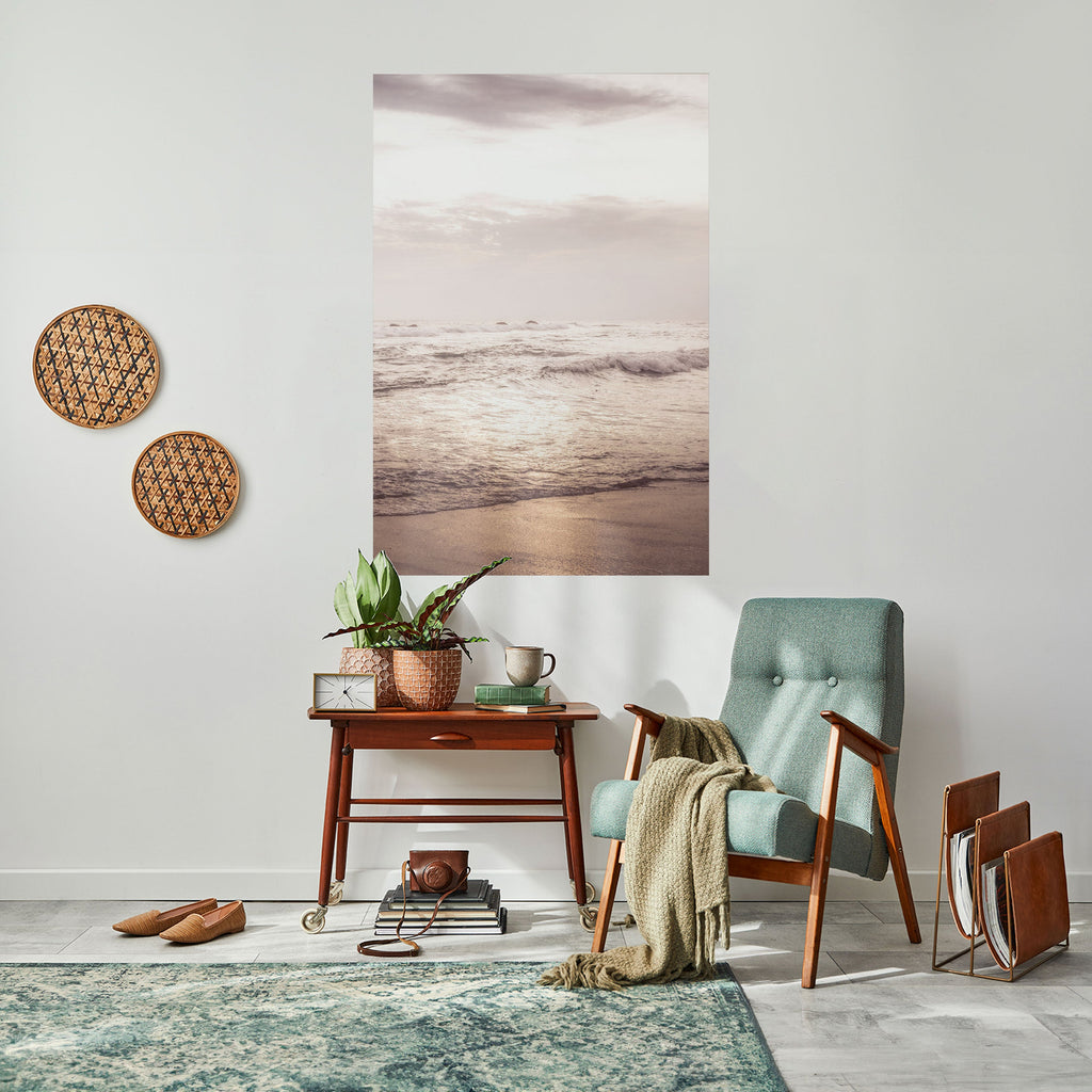 WHISPERS OF THE OCEAN Peel and Stick Vertical Poster